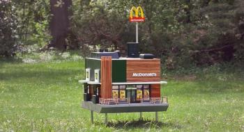 Бджолам побудували крихітний McDonald's Рис.1