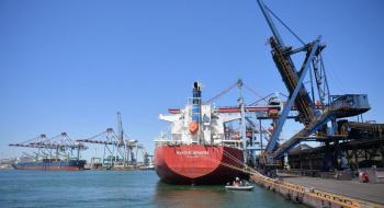 Вітчизняні порти збільшили відвантаження зерна на 64 % Рис.1
