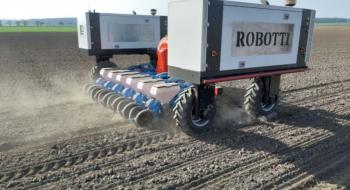 Польовий робот Agrointelli Robotti встановив посівний рекорд у Чехії Рис.1