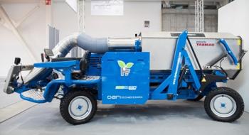 Eco-clean: самохідна гібридна машина для прибирання залишків трави Рис.1