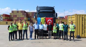 Sintez Group тестово відправила партію нішевих культур фурами з Одеси до турецького порту AsyaPort Рис.1