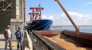 Тарас Висоцький: експорт українського зерна через морські порти, кожне зі суден здатне вмістити від 10 до 60 тис. тонн Рис.1