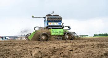 Автономна обробка ґрунту за допомогою e-Robotiller Рис.1