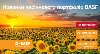 Компанія BASF виводить на ринок три нові гібриди соняшнику Рис.1