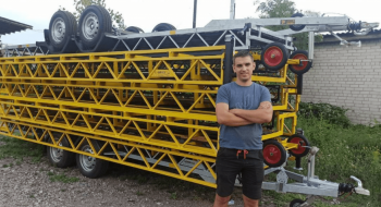 На Черкащині з’явився виробник причепів для транспортування бджіл Рис.1