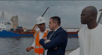 Микола Сольський ознайомився з пропускною спроможністю порту Дакар Рис.1
