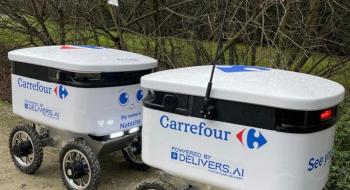 Carrefour у Бельгії тестує автономного робота-доставника Рис.1