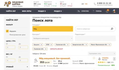 У Херсоні запущена "Медова біржа" для всіх пасічників України Рис.1
