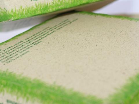 Трав'яний папір може стати альтернативою традиційній упаковці Рис.1