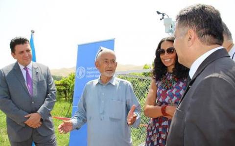У Таджикистані розпочала роботу нова агрометеорологічна станція Рис.1