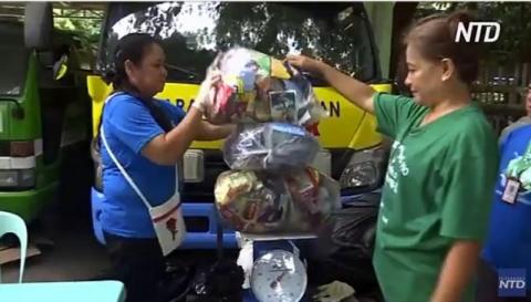 На Філіпінах пластикове сміття обмінюють на рис Рис.1
