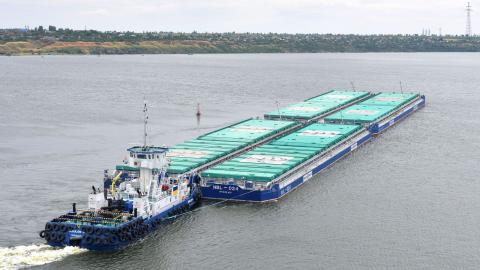 «Нібулон» транспортував 25 млн тонн вантажів внутрішніми водними шляхами Рис.1