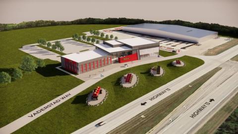 Väderstad будує новий сучасний завод в США Рис.1