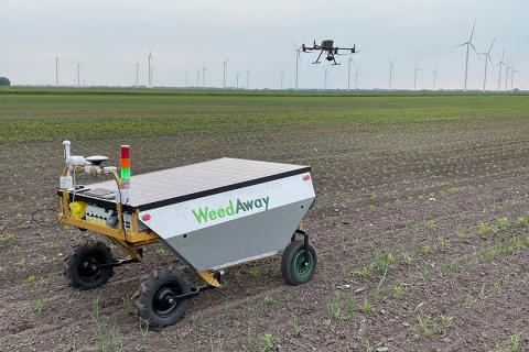 Голландці розробили польового робота WeedAway Рис.1