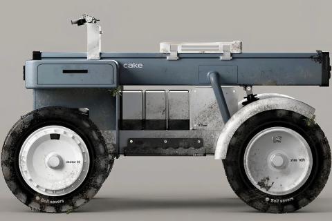 CAKE розробляє автономний електричний трактор Рис.1