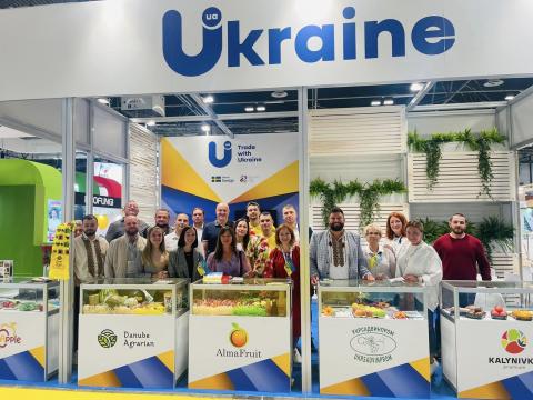 20 переробних компаній представило Україну на міжнародній виставці «Fruit Attraction» в Іспанії Рис.1