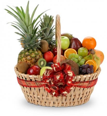 Вартість фруктового кошика в Україні становить 360 грн Рис.1