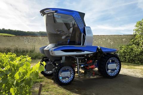 Концепт-трактор New Holland Straddle Tractor отримує нагороду German Design Awards 2023 Рис.1