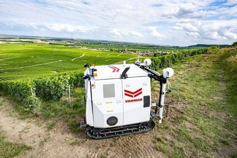 Yanmar запускає у Франції автономний робот-розпилювач YV01 Рис.1