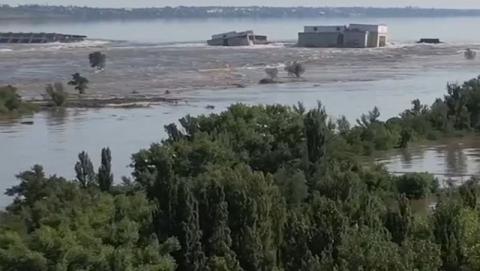 107 гідротехнічних споруд Держрибагентства затоплено на лівобережжі Херсонщини Рис.1