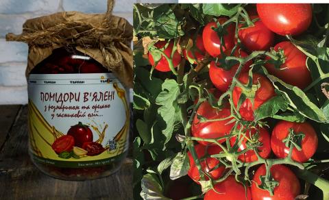 На Київщині висадили плантацію спеціального сорту помідорів для сушку та в’ялення Рис.1