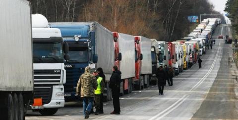 Польські перевізники розпочали двомісячне блокування українського кордону Рис.1