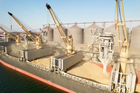 Україна нарощує експорт через морські порти завдяки забезпеченій ЗСУ роботі зернового коридору Рис.1