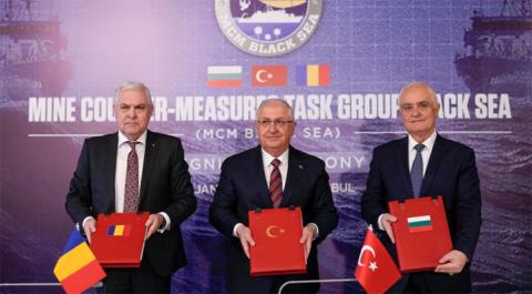 Туреччина, Болгарія та Румунія підписали угоду про розмінування Чорного моря Рис.1
