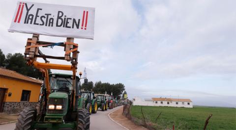 До протестів фермерів у ЄС долучаються іспанці Рис.1