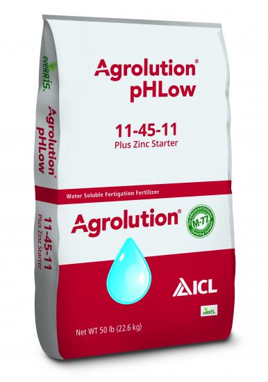 Комплексні водорозчинні добрива Agrolution pHLow 15-13-25+TE