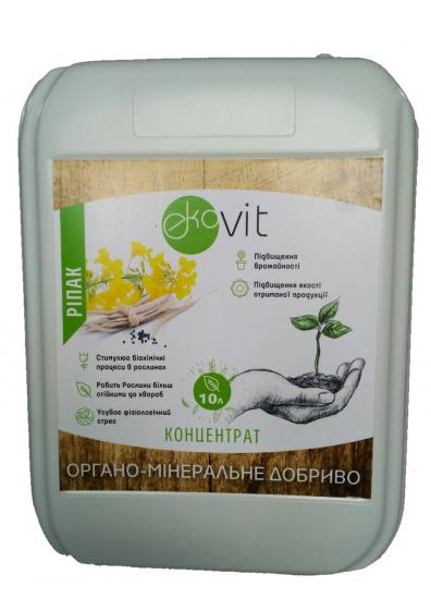 Органо-мінеральне мікродобриво Ековіт (EkoVit) для рапса